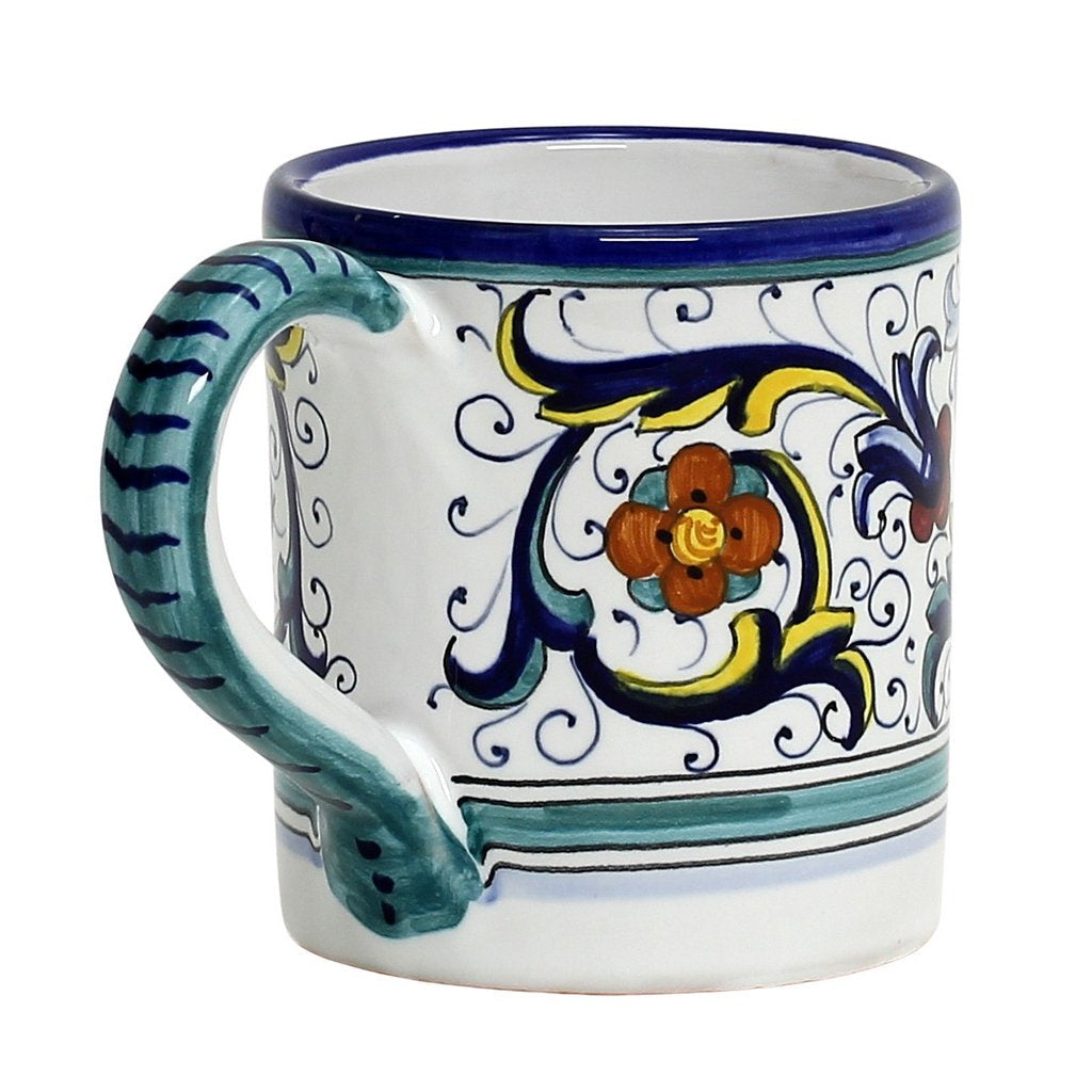 VECCHIA DERUTA: Straight Mug (10 Oz) - Artistica.com