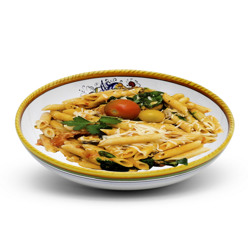 RAFFAELLESCO LITE: Risotto/Pasta/Cioppino round shallow coupe bowl - Artistica.com