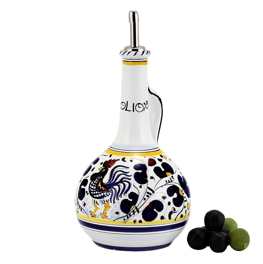 ORVIETO BLUE: Olive Oil Bottle Deluxe