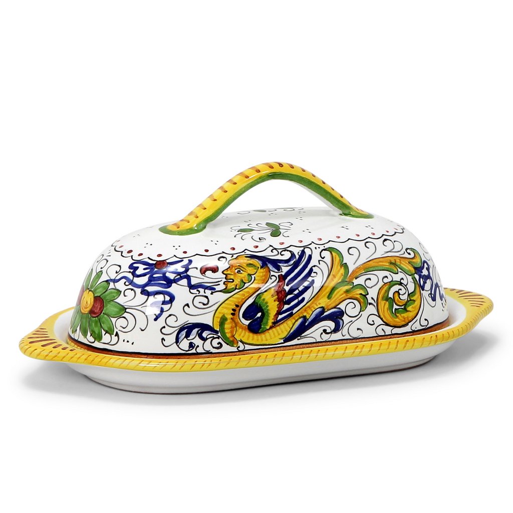 RAFFAELLESCO DELUXE: Butter dish with cover