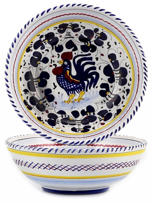 ORVIETO BLUE ROOSTER: Soup Pasta Coupe Bowl