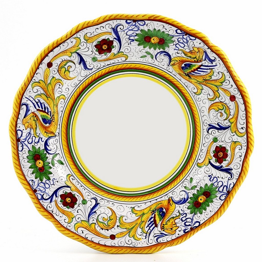 RAFFAELLESCO: Dinner Plate - White Center