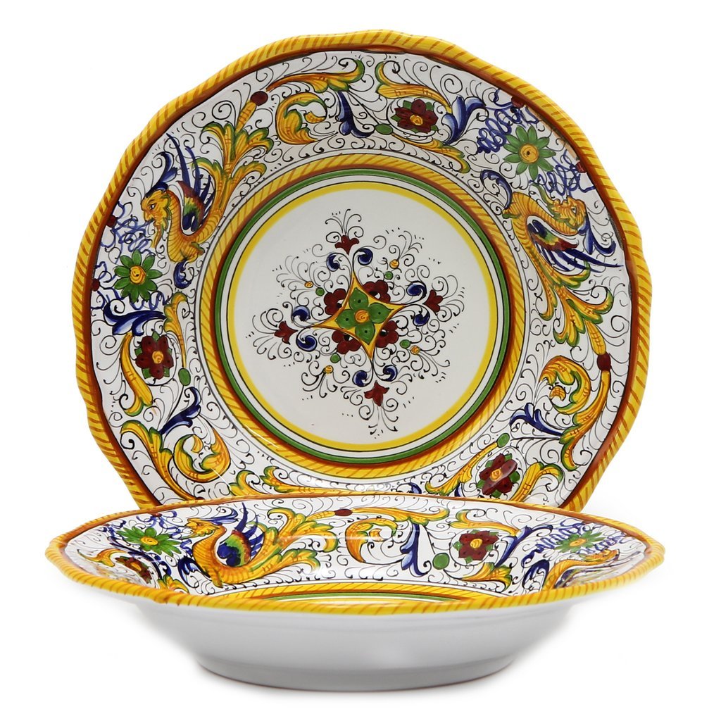 RAFFAELLESCO DELUXE: Rim Pasta Soup Bowl