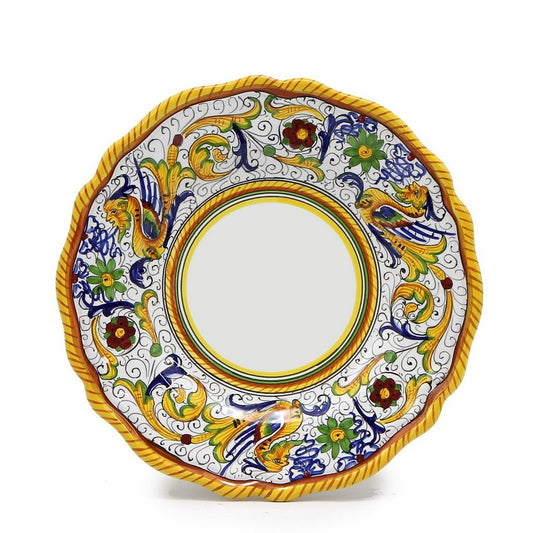 RAFFAELLESCO: Salad Plate - White Center