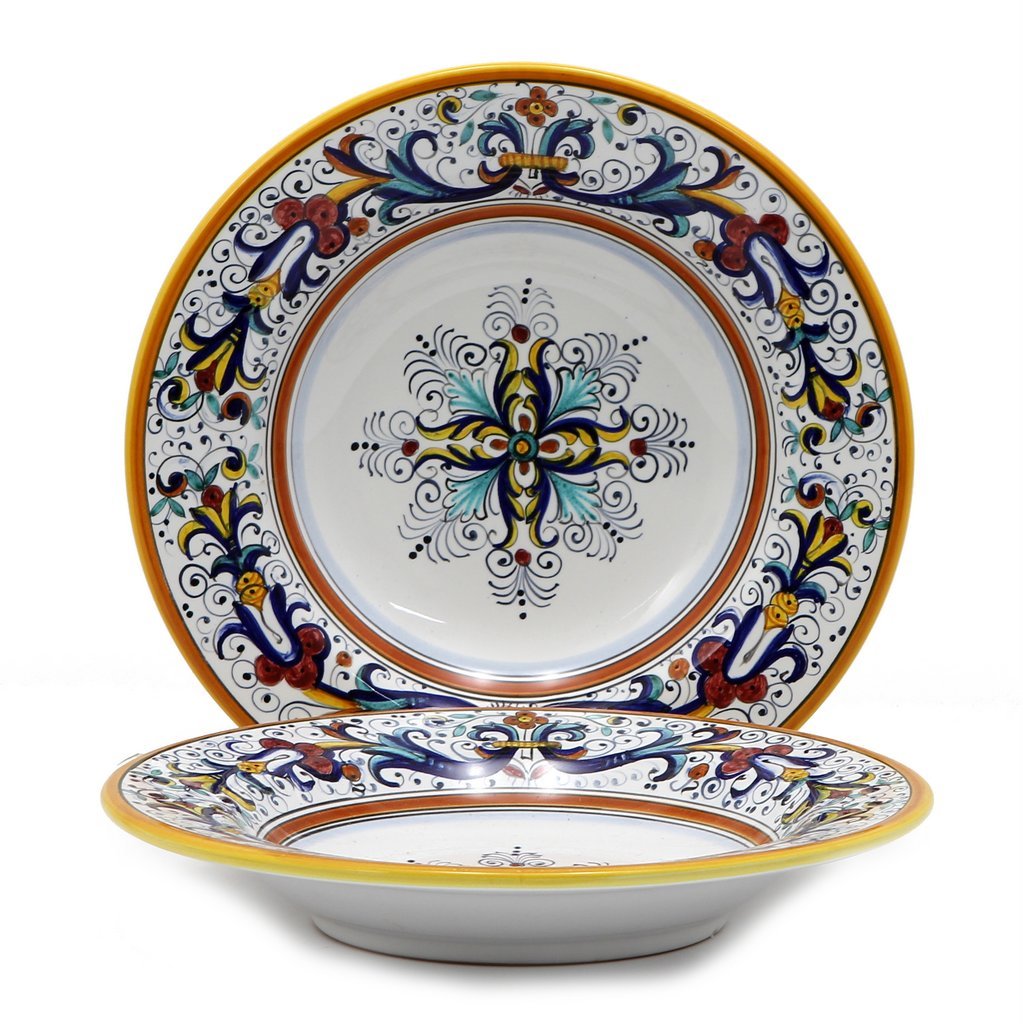 RICCO DERUTA DELUXE: Rim Pasta Soup Bowl